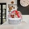 Small Baskets for Gifts Empty, Easter Basket for Gifts Home Decor, Woven Burr Basket for Storage with Handles, Decorative Cotton Rope Baskets for Baby Shower Diaper Toy, 12" x 8" x 5"